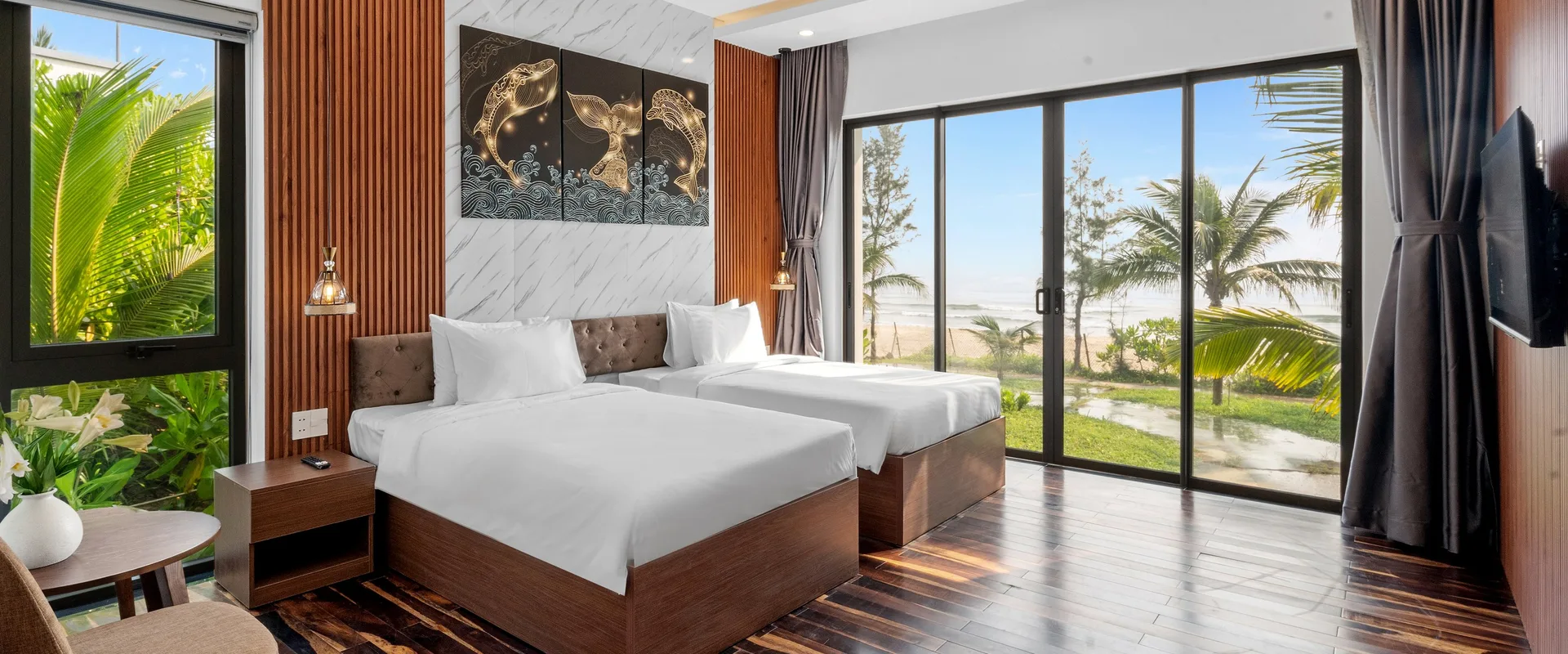 Two-Bedroom Beachfront Villa