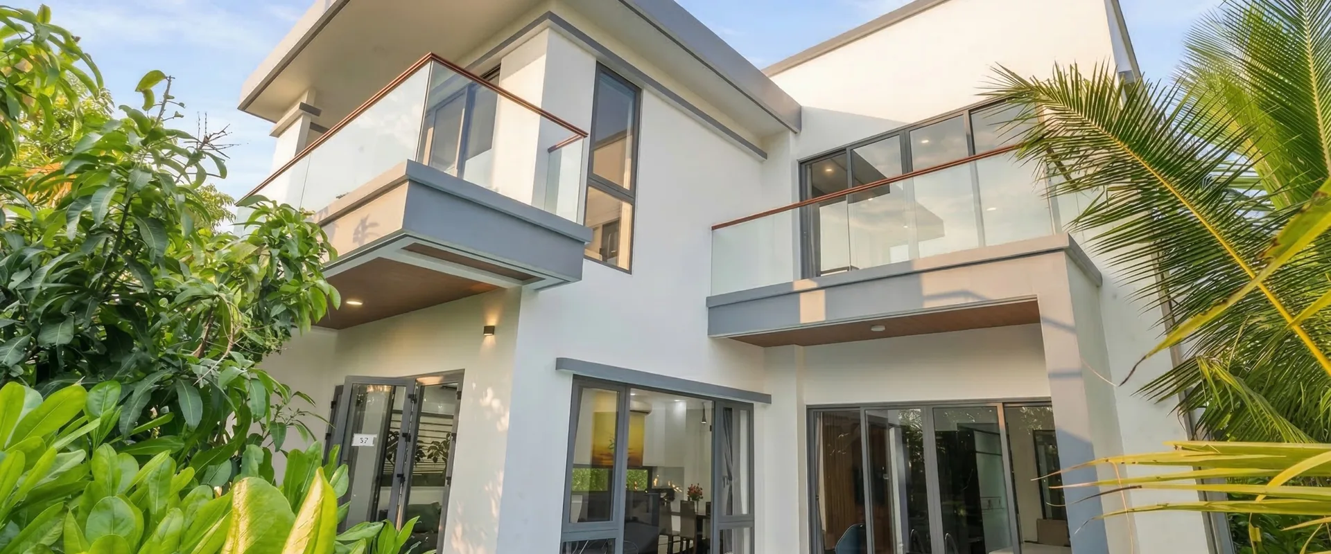 Three-Bedroom Garden View Villa with Pool