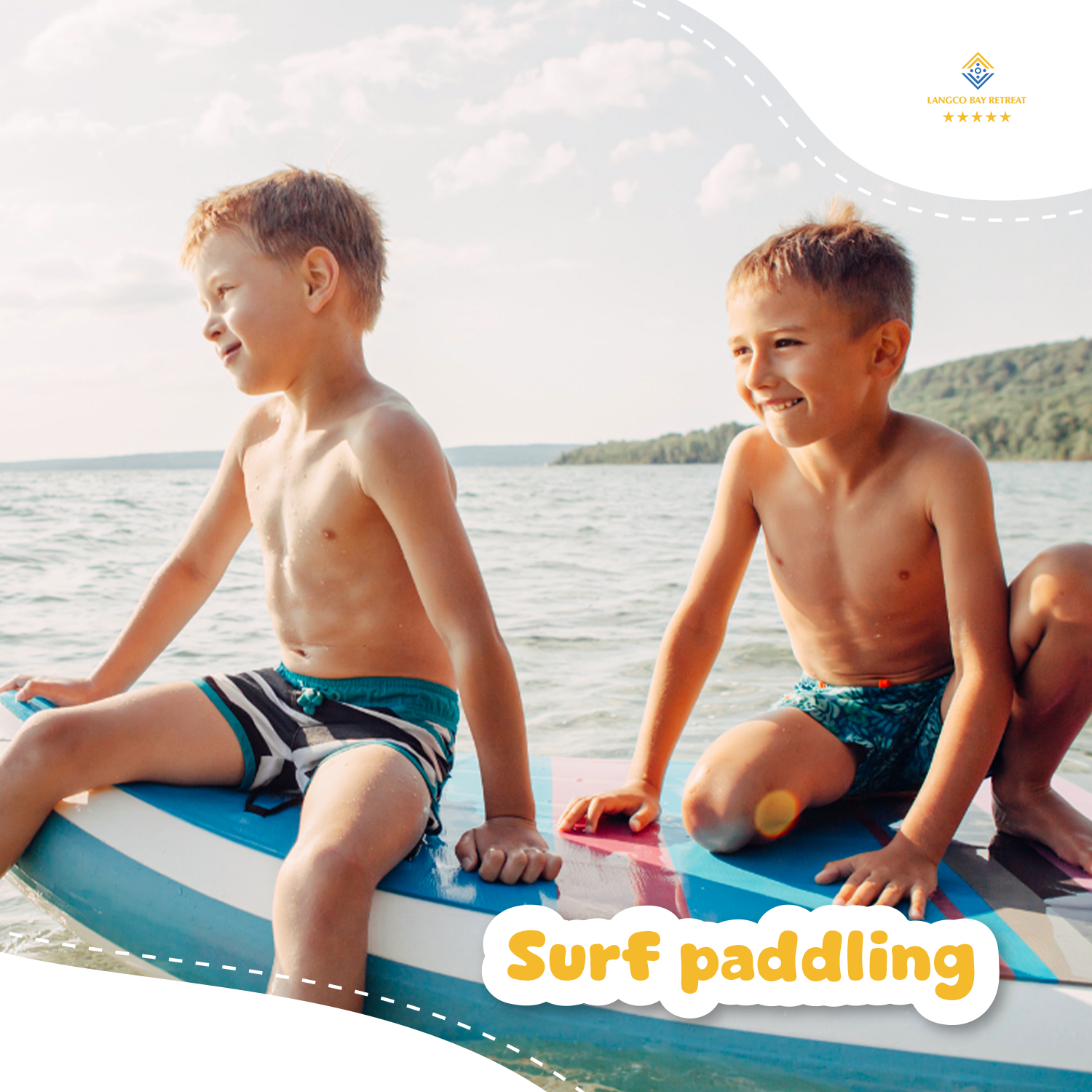 Chèo surf – Hoạt động thể thao biển sôi động, tạo cảm giác hứng khởi và gắn kết gia đình.