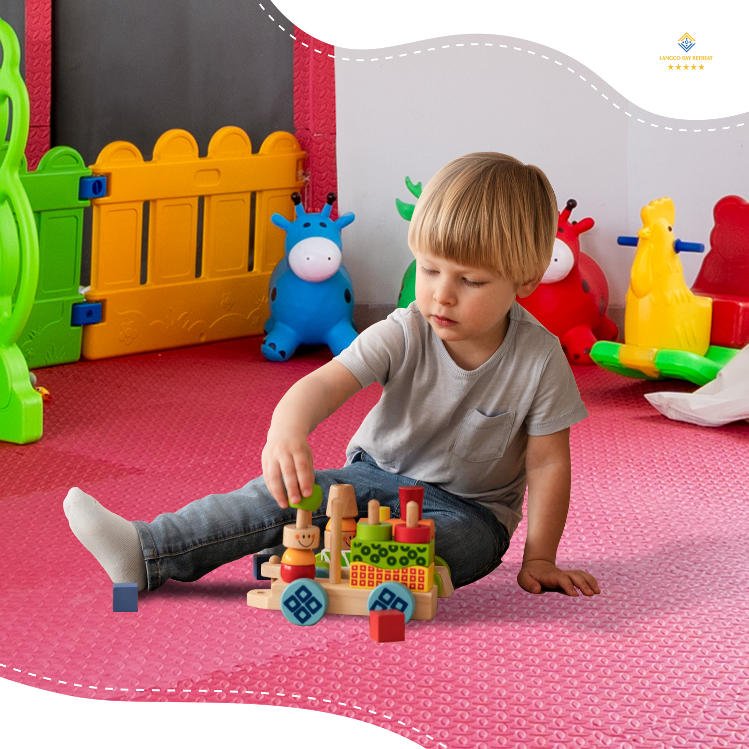 Kids Club – khu vui chơi sáng tạo, đầy ắp trò chơi cho bé